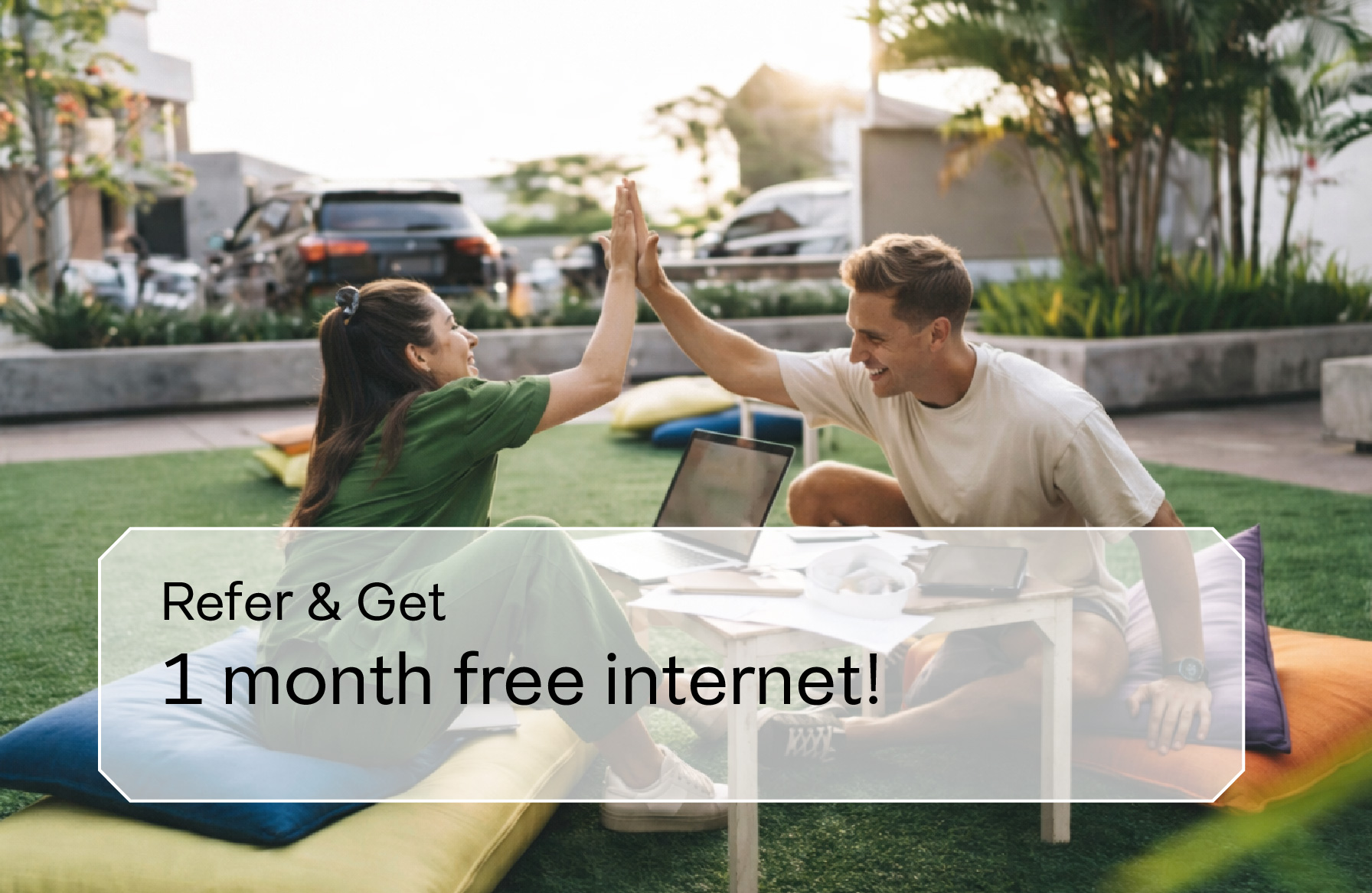 HCN-Refer & Get - 1 month of free internet!