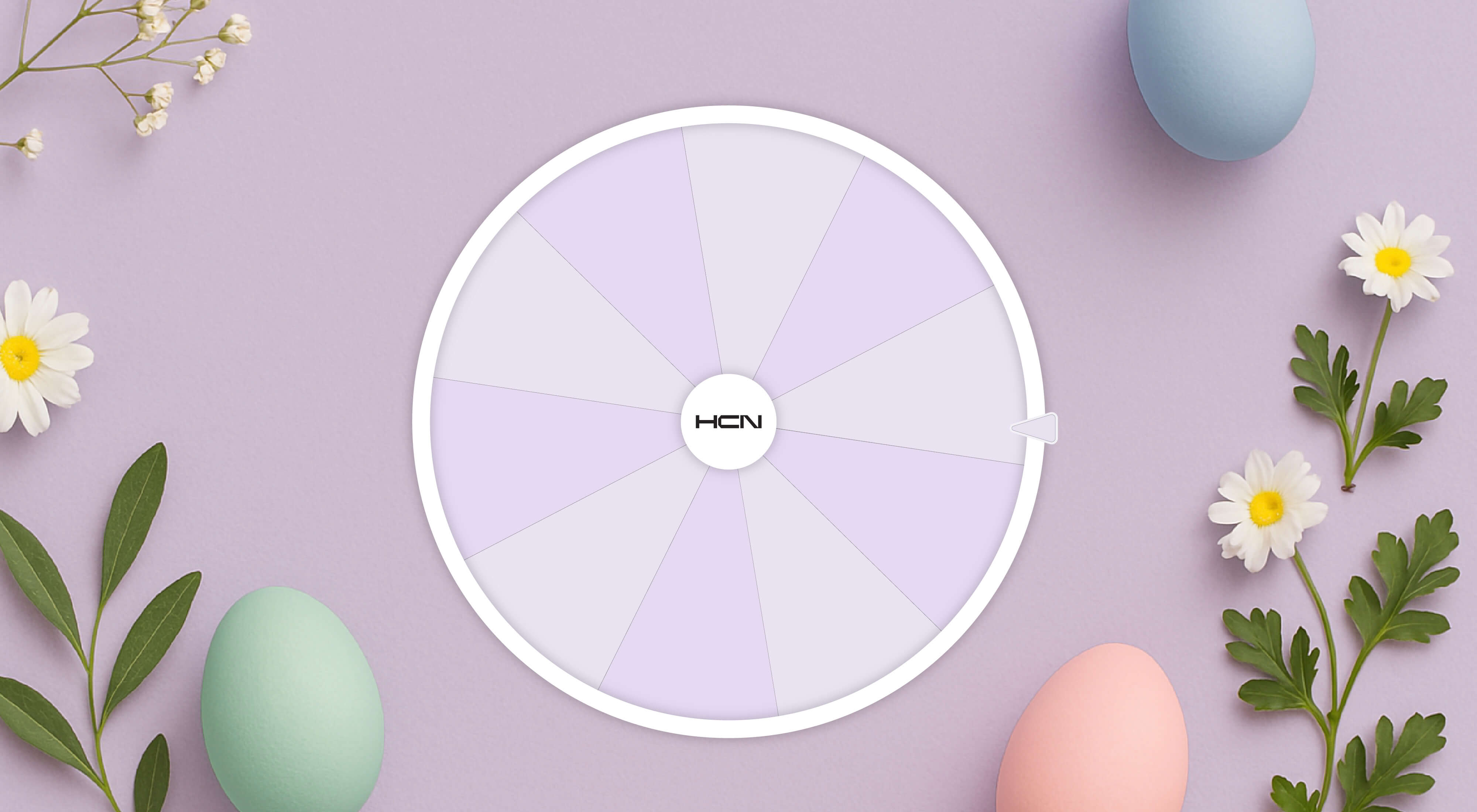 HCN-Spin & Win! 
Αυτό το Πάσχα, κέρδισε μοναδικά δώρα για τη νέα σου οπτική σύνδεση.